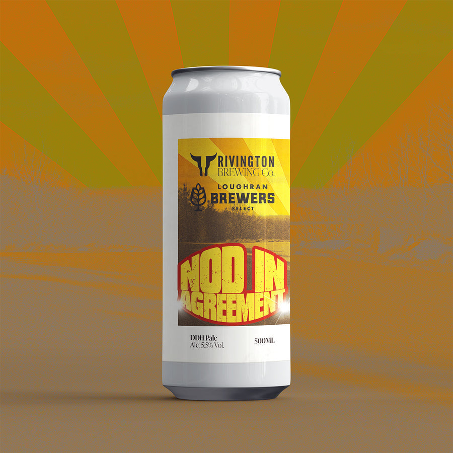 Rivington Brewing Co Nod In Agreement DDH Pale 5.5% 500ml can