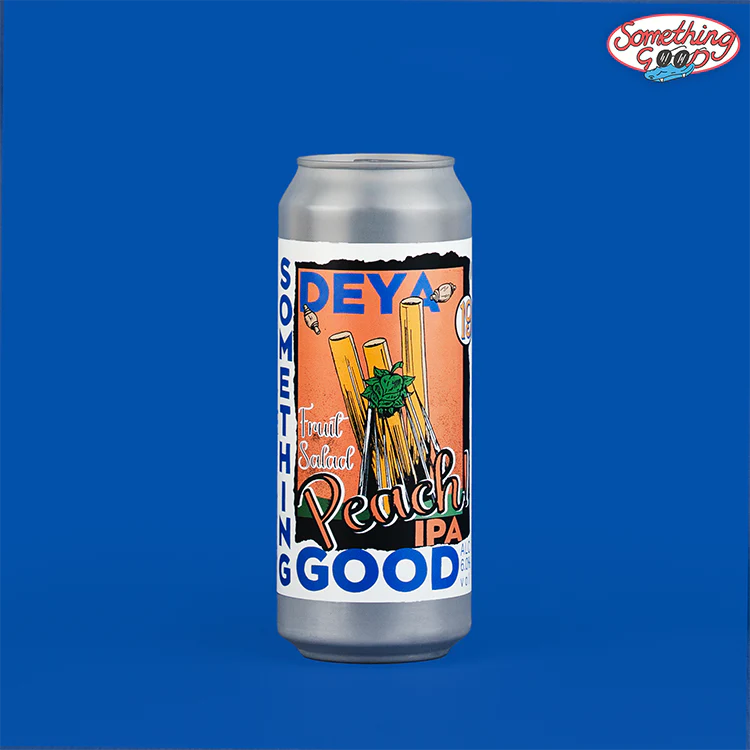 Deya Brewing Something Good 19 Peach IPA 6% 500ml can