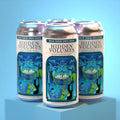 Hidden Volumes Left Handed Giant X Verdant Brewing Co Hazy DIPA, 8%, 440ml Can