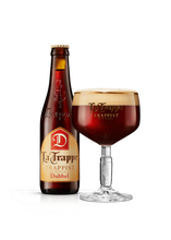 La Trappe Gift Set Bierbrouwerij De Koningshoeven 4x 330ml bottles and glass