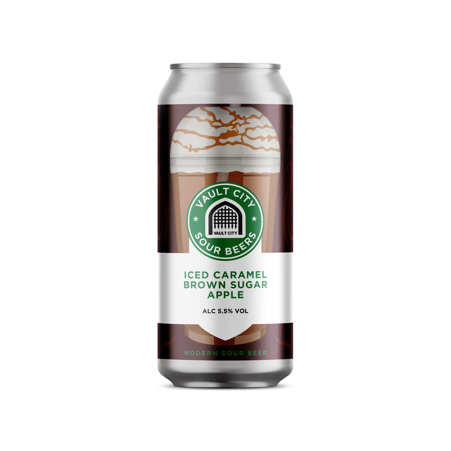 Vault City Iced Caramel Brown Sugar Apple Sour 5.5% 440ml can