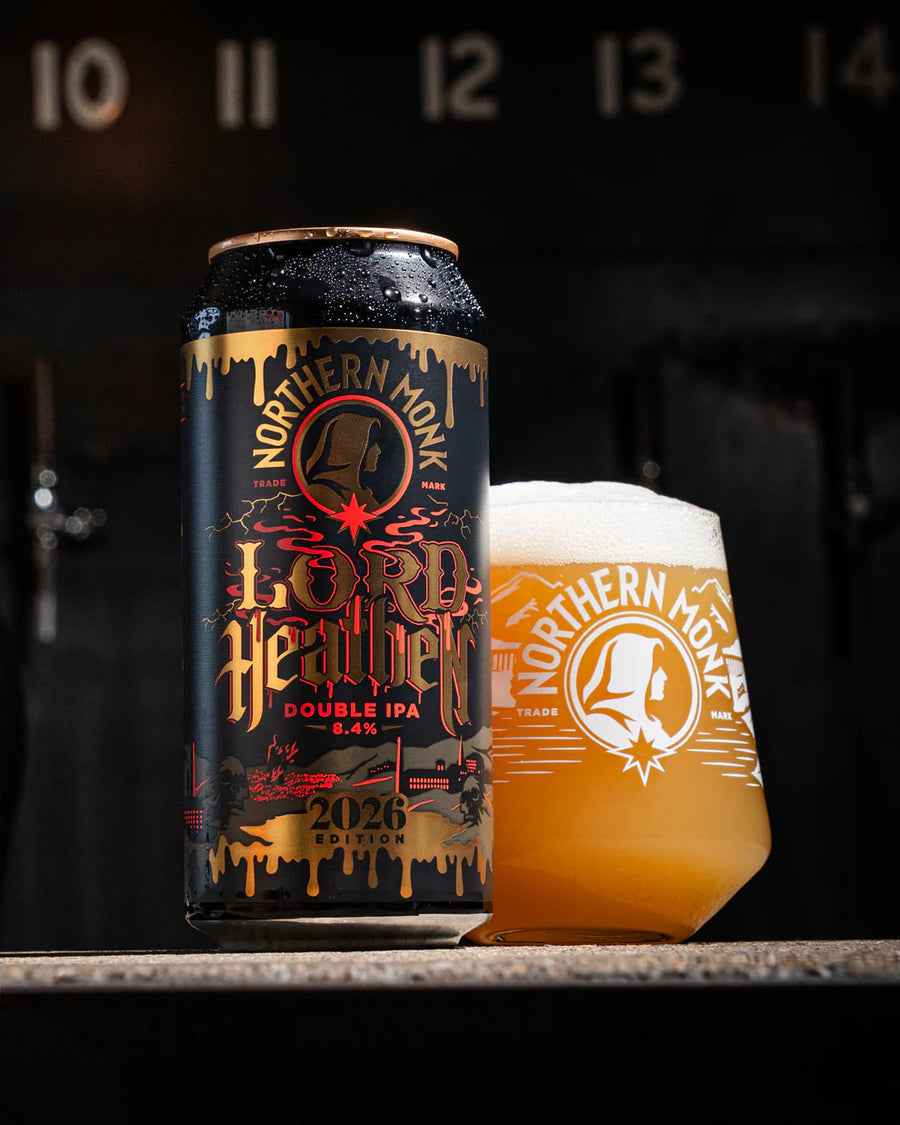 Lord Heathen Northern Monk DIPA, 8.4%, 440ml Can