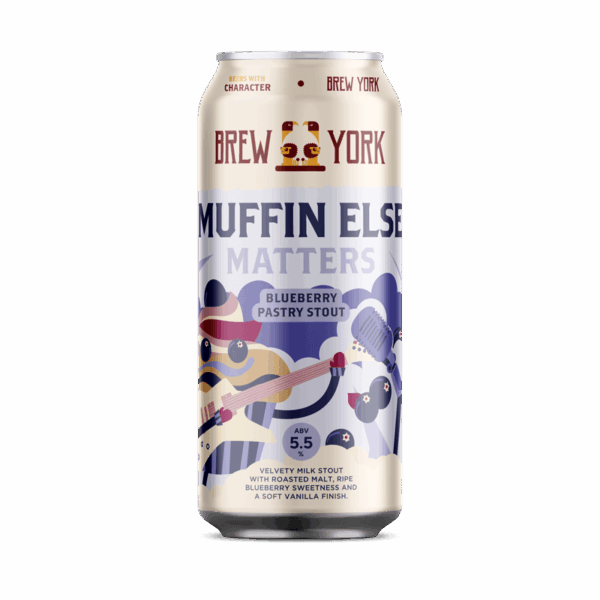 Muffin Else Matters Brew York Blueberry Pastry Stout 5.5% 440ml can