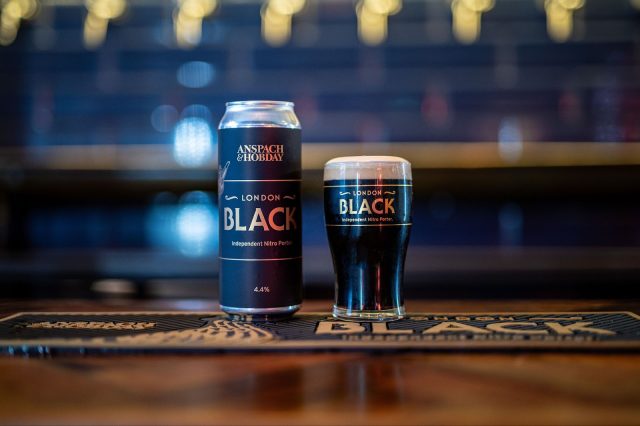 Anspach & Hobday London Black Nitro Porter 4.4% 470ml can
