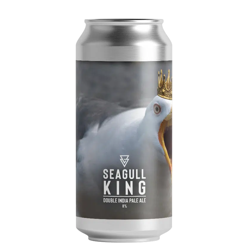 Seagull King Azvex Brewing DIPA 8% 440ml can