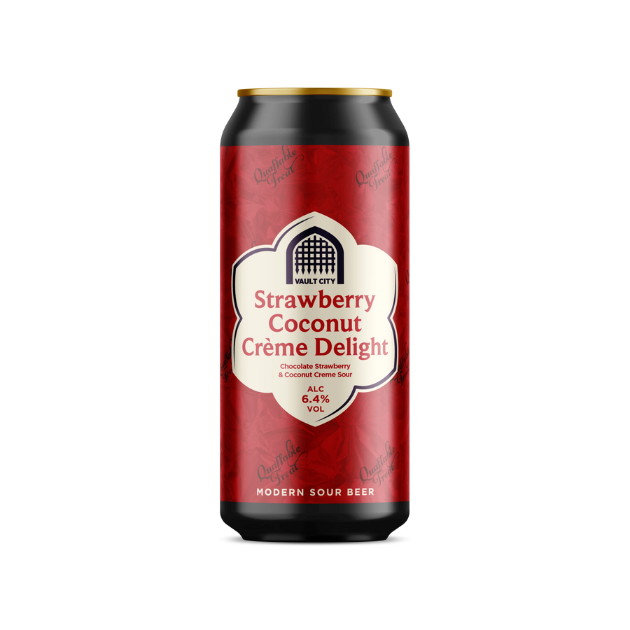 Vault City Cherry Cocoa Mocha Melt Cherry and Dark Chocolate Sour 8.2% 440ml can