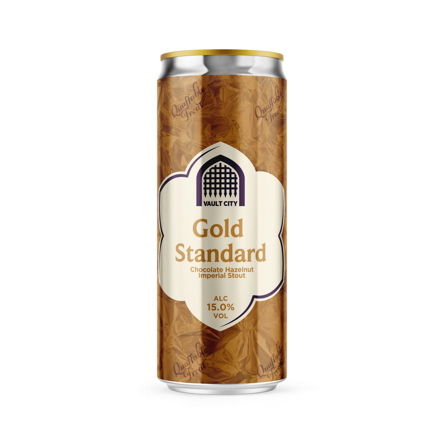 Vault City Gold Standard Chocolate Hazelnut Imperial Stout 15% 330ml can