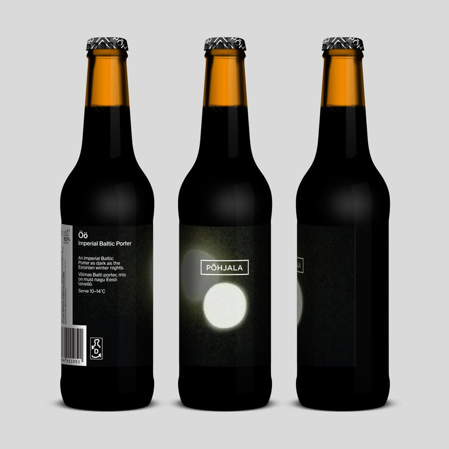 Öö  Põhjala Brewery Imperial Baltic Porter, 10.5%, 330ml Bottle