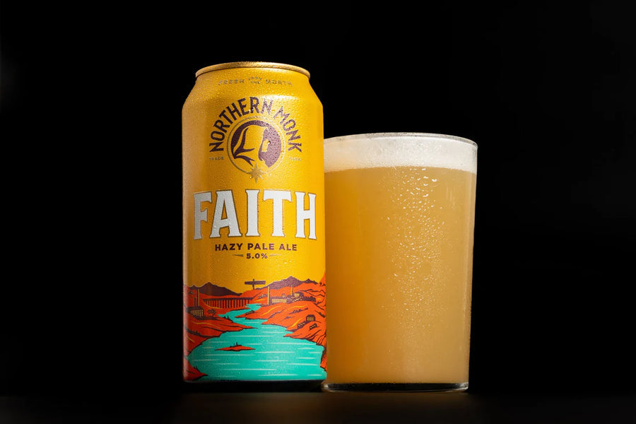 Northern Monk Faith Hazy Pale Ale 5% 440ml can