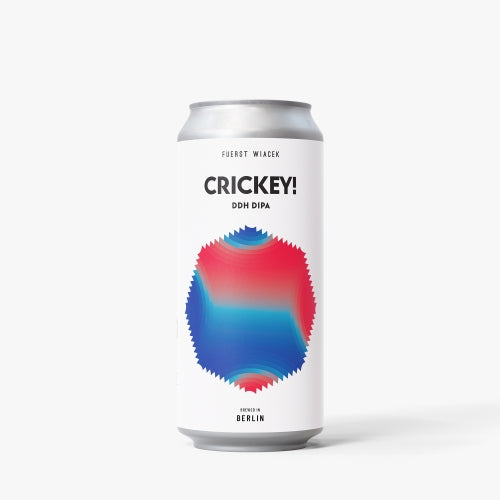 Fuerst Wiacek X Track Brewing Co Crickey  DDH Dipa 8% 440ml can