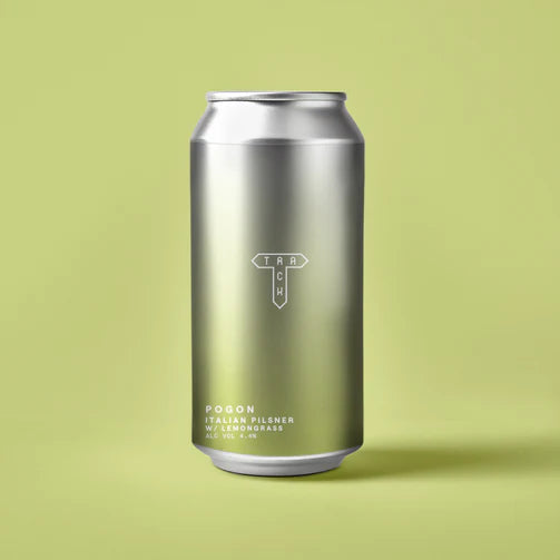 Pogon Track Brewing Co Gluten Free Italian Pilsner w/ Lemongrass, 4.4%, 440ml Can