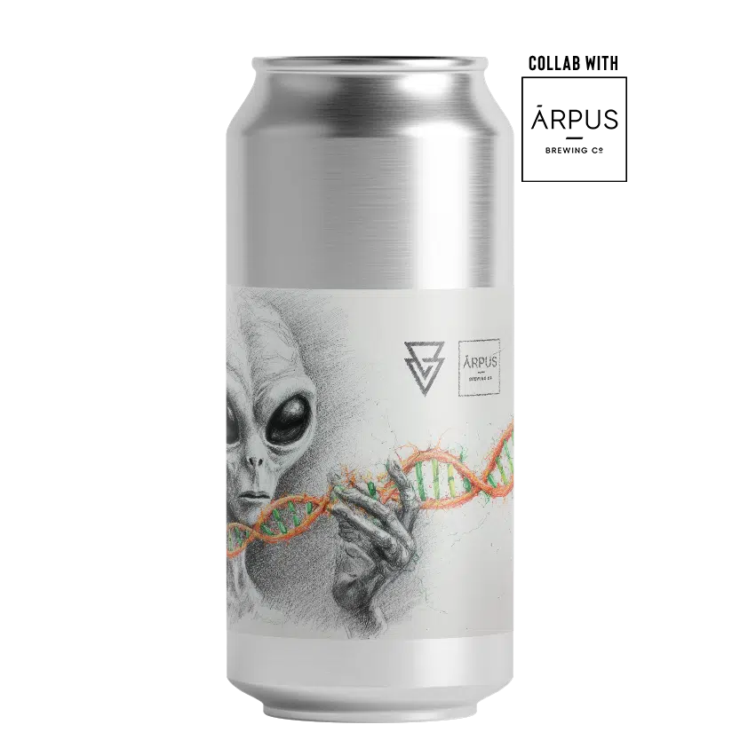 Operation Genome [26.01] Arpus Azvex Brewing X Arpus Brewing Co Banana, Apple, Mango & Passionfruit Ice Cream Sour, 6%, 440ml Can
