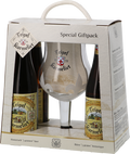 Tripel Karmeliet Gift set Brouwerij Bosteels Belgian Tripel 8.4% 4x 330ml bottles and glass set