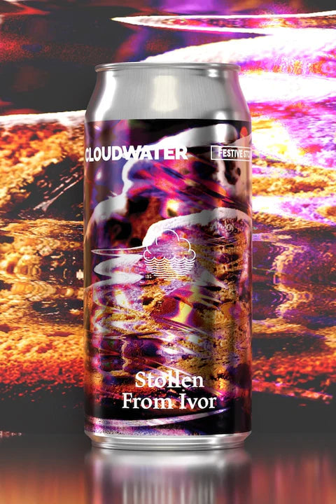 Cloudwater Brewing Co Stollen from Ivor Festive Stout 5% 440ml can