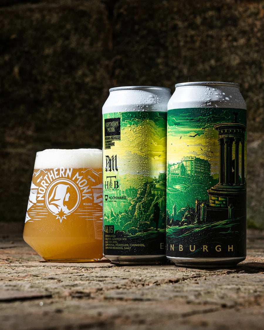 46.05 Edinburgh Northern Monk X Dan Mumford X Moonwake Beer Co Salted Juniper IPA, 7.5%, 440ml Can
