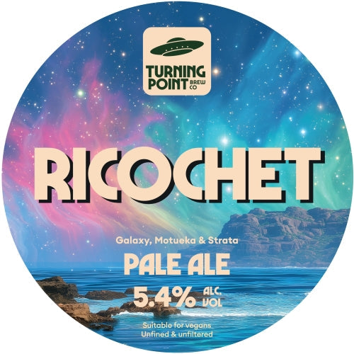 Ricochet Turning Point Brew Co Pale Ale, 5.4%, 440ml Can