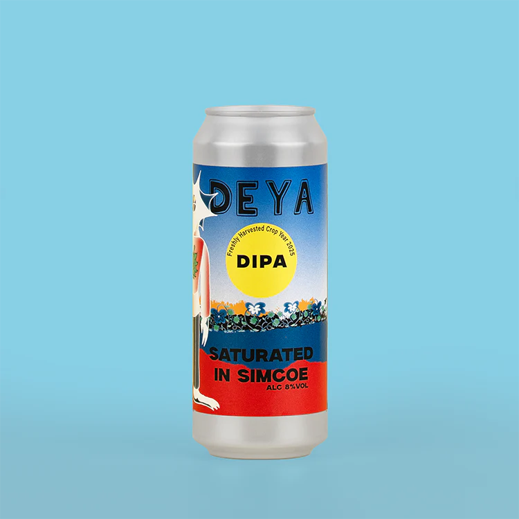Deya Brewing Saturated in Simcoe Dipa 8% 500ml can