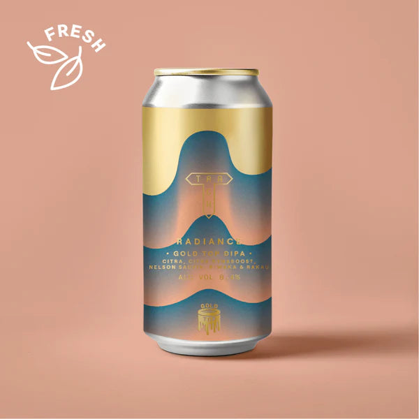 Track Brewing Co Radiance Gold Top Dipa 8.4% 440ml can