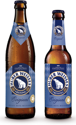 Original Hofbrauhaus Freising Helles Hefe Weissbier, 5.4%, 500ml Bottle