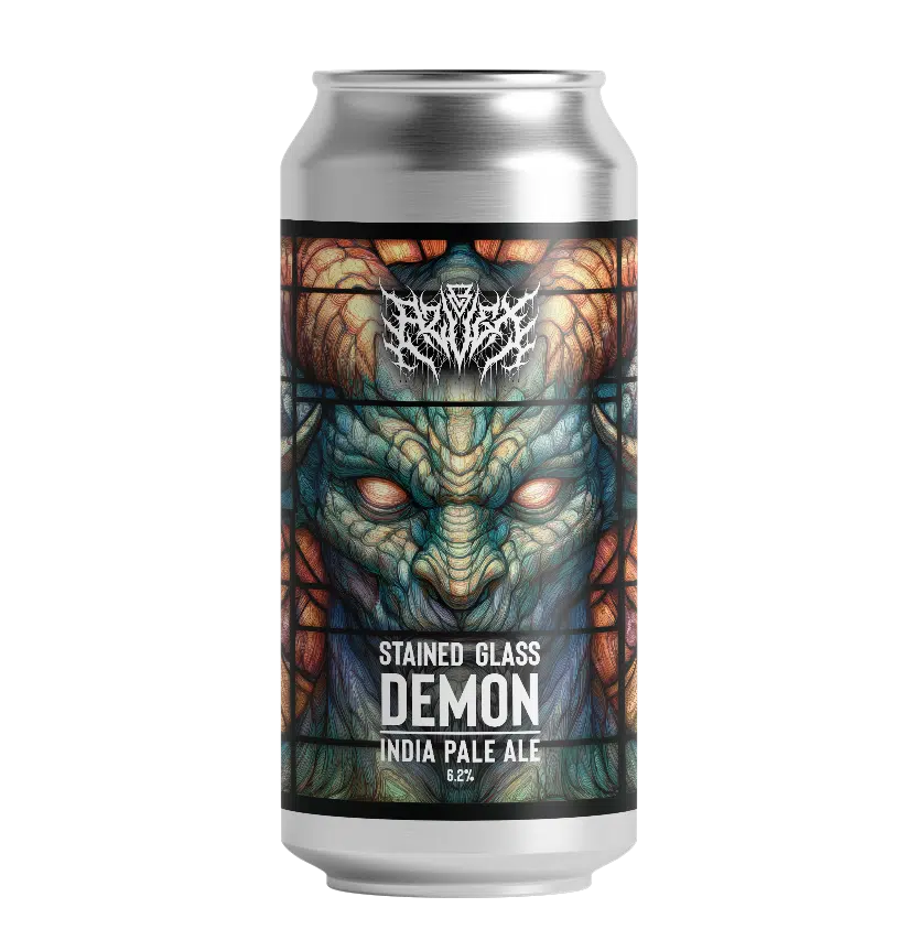 Azvex Brewing Stained Glass Demon IPA 6.2% 440 ml can