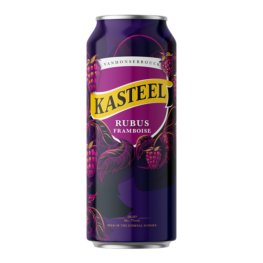 Kasteel Brouwerij Vanhonsebrouck Kasteel Rubus Framboise Belgian Raspberry Beer 7% 500ml can