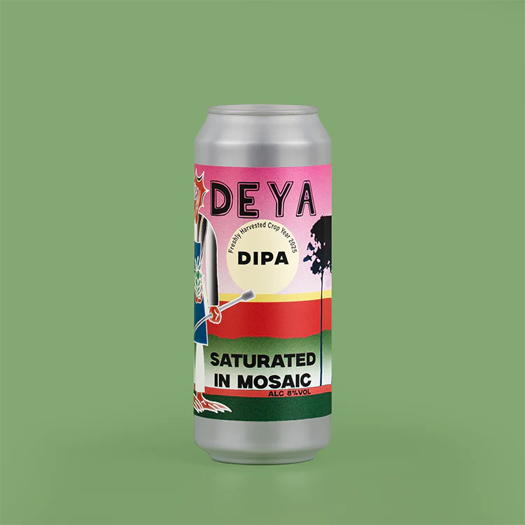 Deya Brewing Saturated in Mosaic Dipa 8% 500ml can