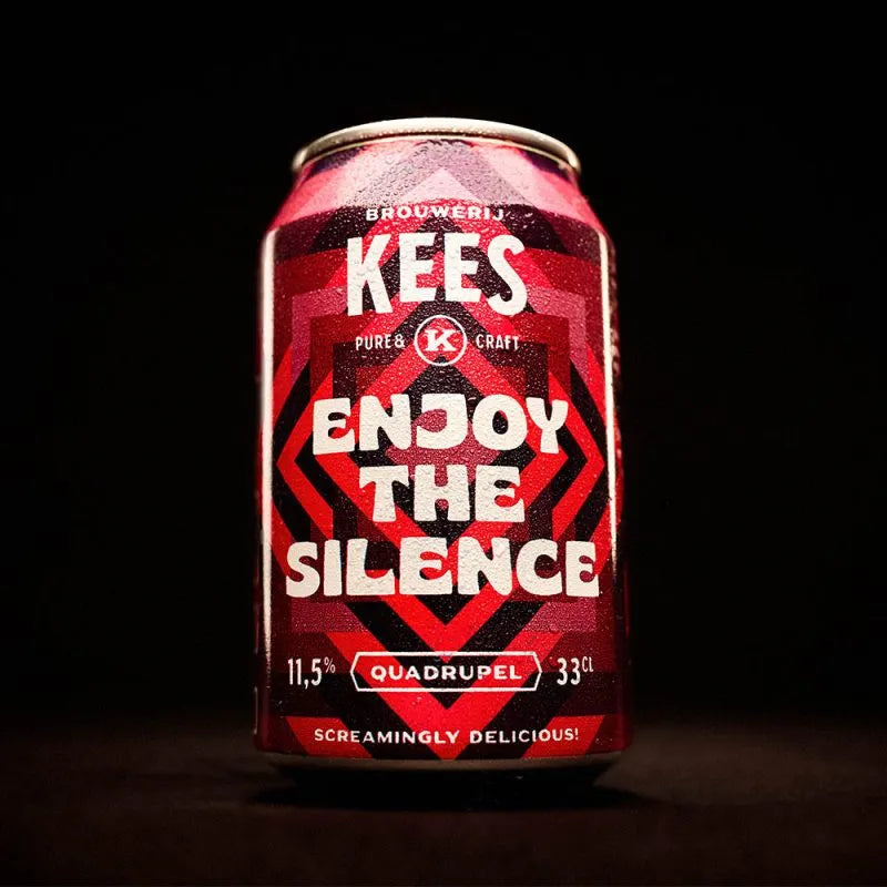 Brouwerij Kees Enjoy The Silence Quadruple 11.5% 330ml can