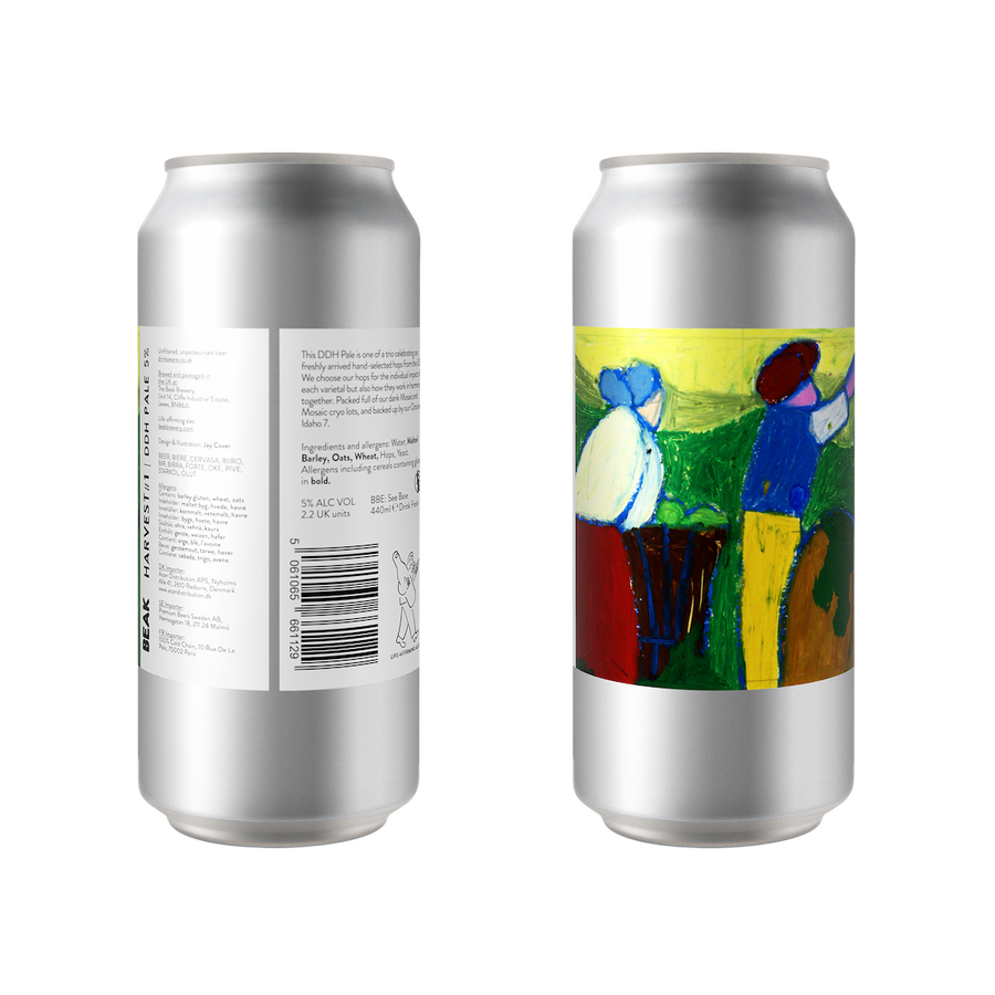 Harvest #2 Beak Brewery DDH IPA, 6.5%, 440ml Can