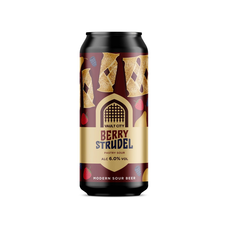 Berry Strudel Vault City Berry Strudel Pastry Sour 6% 440ml can