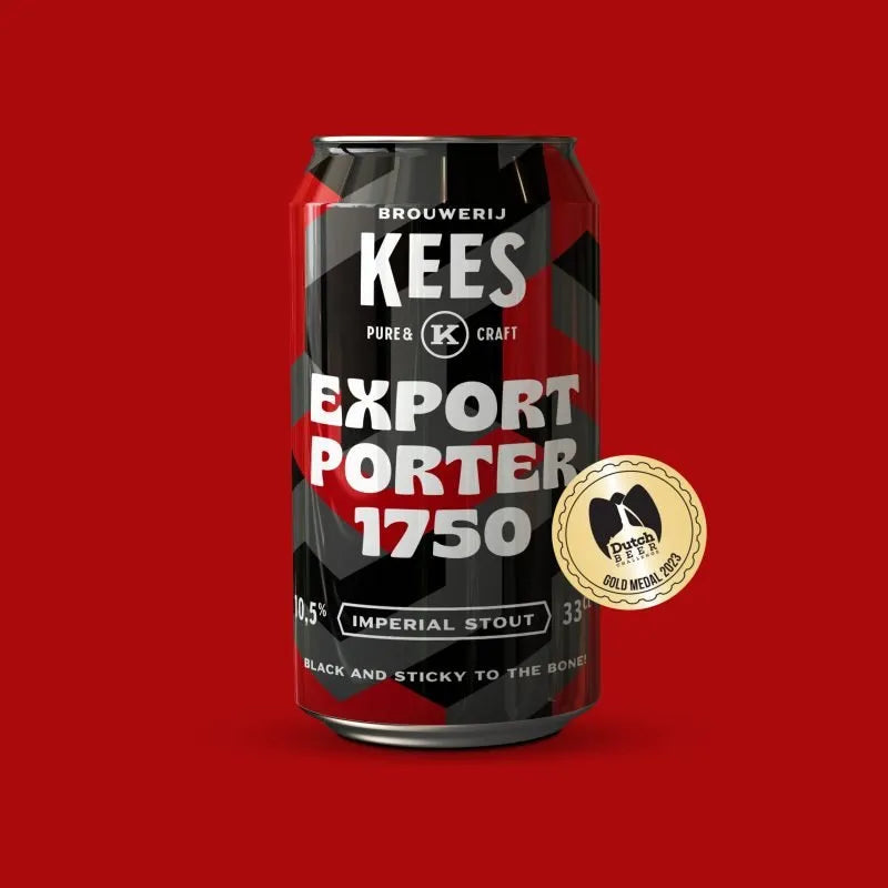 Brouwerij Kees Export Imperial Porter 1750 10.5% Imperial Stout 330ml can