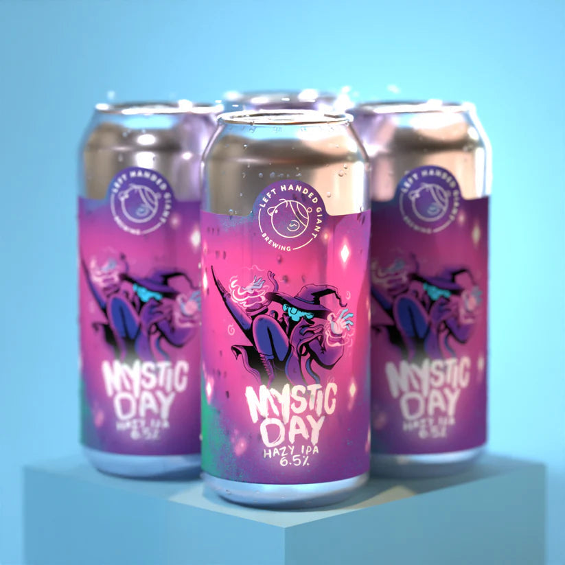 Mystic Day Left Handed Giant Hazy IPA 6.5% 440ml can
