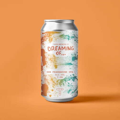 Dreaming of …… Peacherine Track Brewing Co DDH IPA, 7%, 440ml Can
