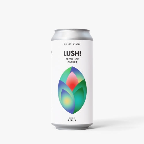 Fuerst Wiacek X Donzoko Brewing Lush! Fresh Hop Pilsner 6% 440ml can