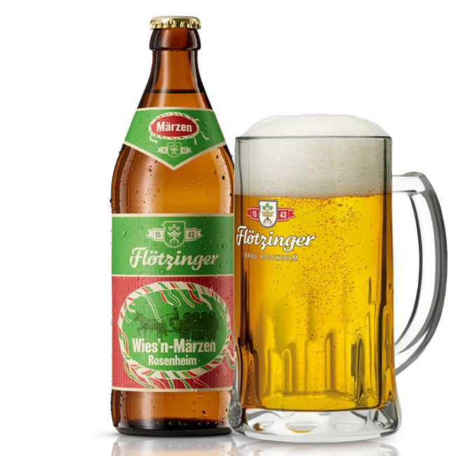 Flotzinger Brau Wies’n Marzen Rosenheim Fest Marzen 5.8% 500ml bottle