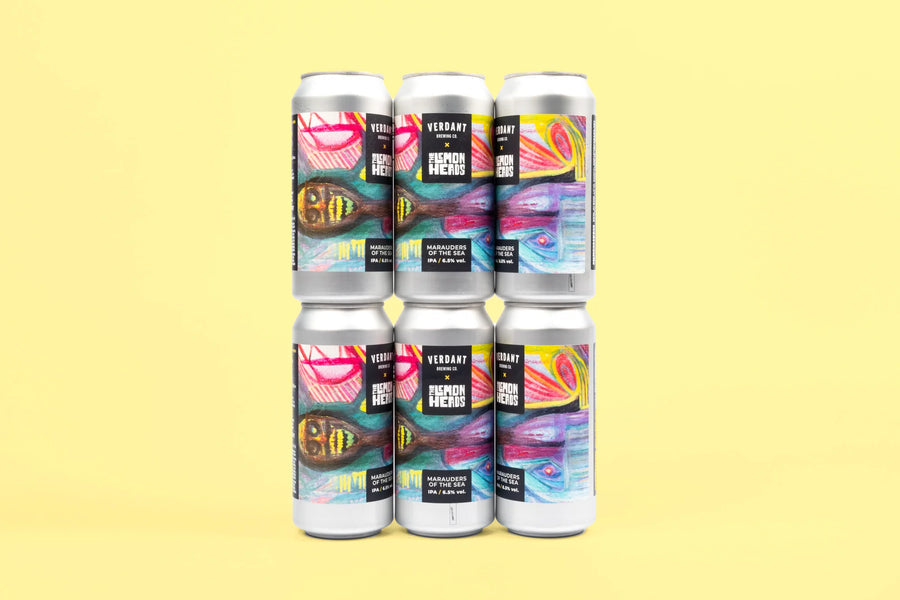 Verdant Brewing X The Lemon Heads Marauders of the Sea IPA 6.5% 440ml can