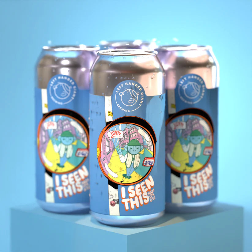 I Seen This Left Handed Giant Hazy IPA, 6.5%, 440ml Can