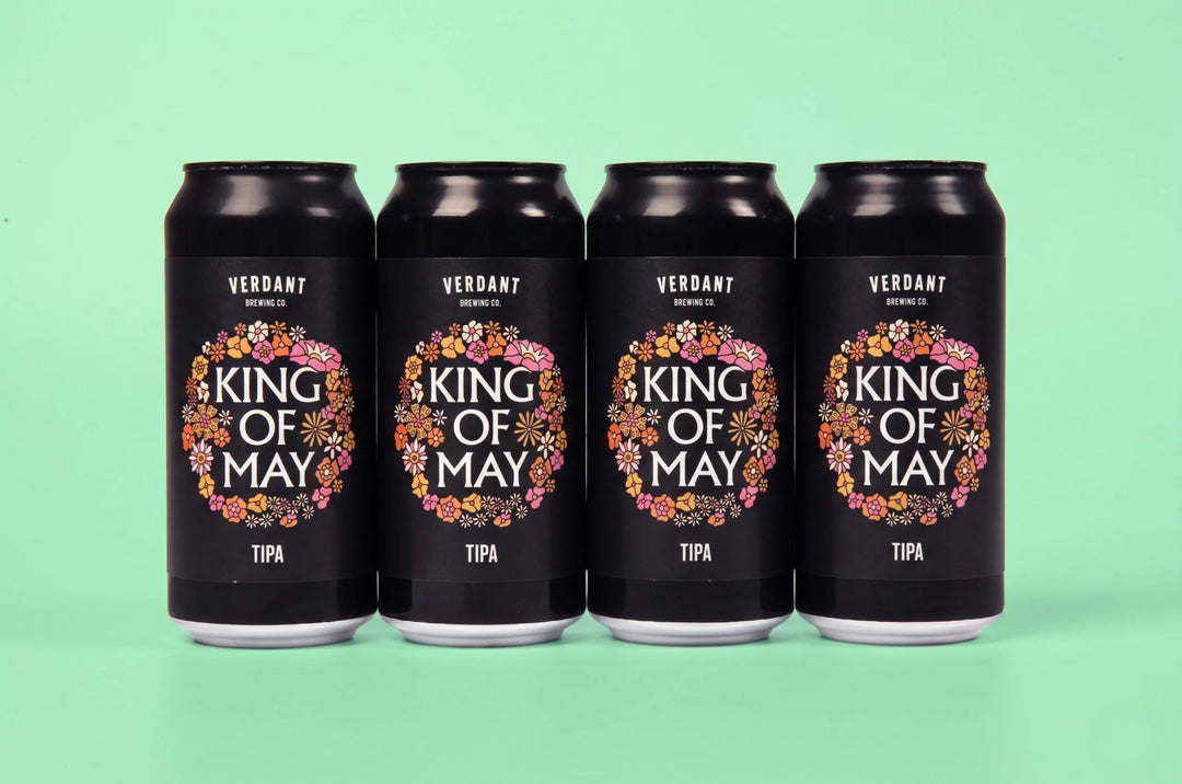 King of May Verdant Brewing Co Triple IPA, 10%, 440ml Can