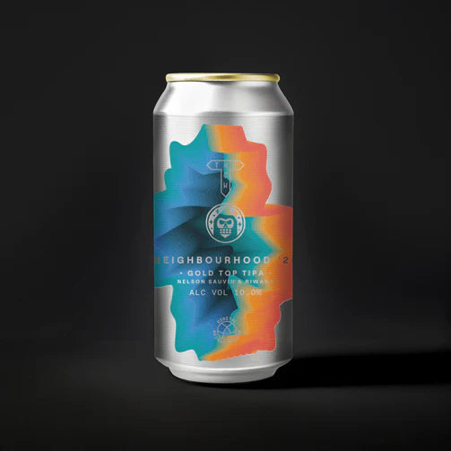 Neighbourhood '26 Track Brewing Co X Messorem Gold Top Triple IPA, 10%, 440ml Can