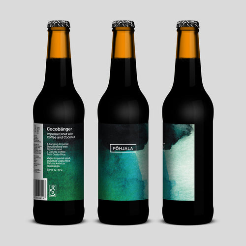 Cocobänger Põhjala Brewery Imperial Stout with Coffee & Coconut, 12.5%, 330ml Bottle
