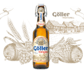 Göller Original Pilsner Brauerei Göller Pilsner, 4.9%, 500ml Bottle