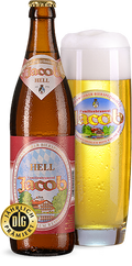 Hell Familien brauerei Jacob Helles Lager, 4.9%, 500ml Bottle