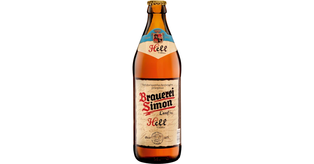 Hell Brauerei Simon Helles Vollbier, 5.1%, 500ml Bottle
