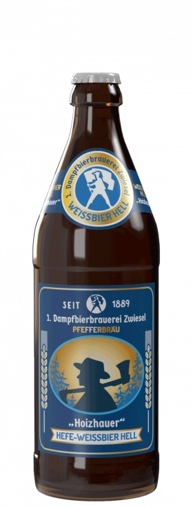 Hefeweizen Hell Oberstdorfer Dampfbierbrauerei Hefe-Weissbier Hell, 5.3%, 500ml Bottle