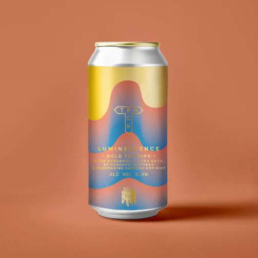 Luminescence Track Brewing Co Gold Top DIPA, 8.4%, 440ml Can