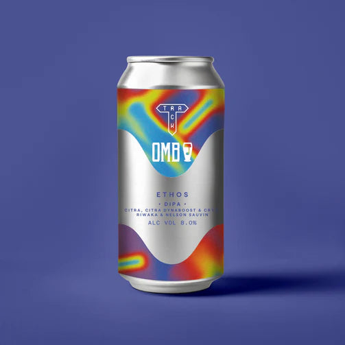Ethos Track Brewing Co X Orchestrated Minds DIPA, 8%, 440ml Can