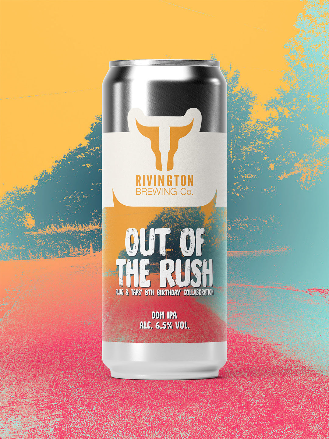 Out Of The RushRivington Brewing Co DDH IPA, 6.5%, 500ml Can