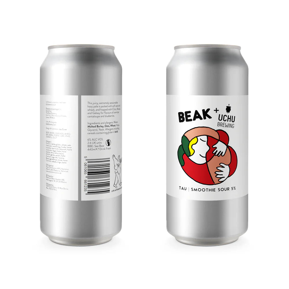 Tau Beak Brewery X Uchu Brewing Mango, Pineapple, & Guava Smoothie Sour, 5%, 440ml Can