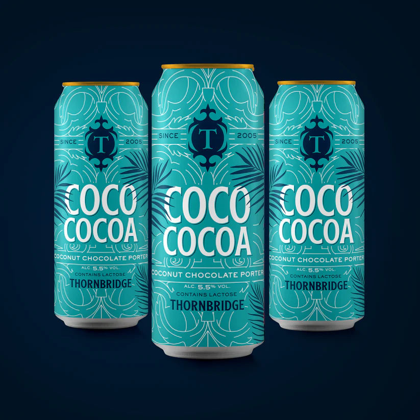 Coco Cocoa Thornbridge Brewery Coconut Chocolate Stout, 5.5%, 440ml Can