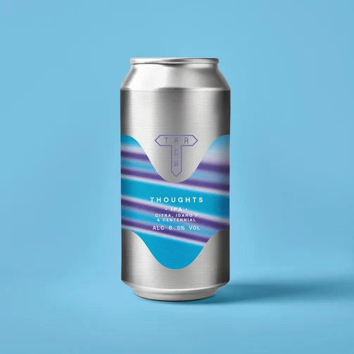 Thoughts Track Brewing Co IPA, 6.5%, 440ml Can
