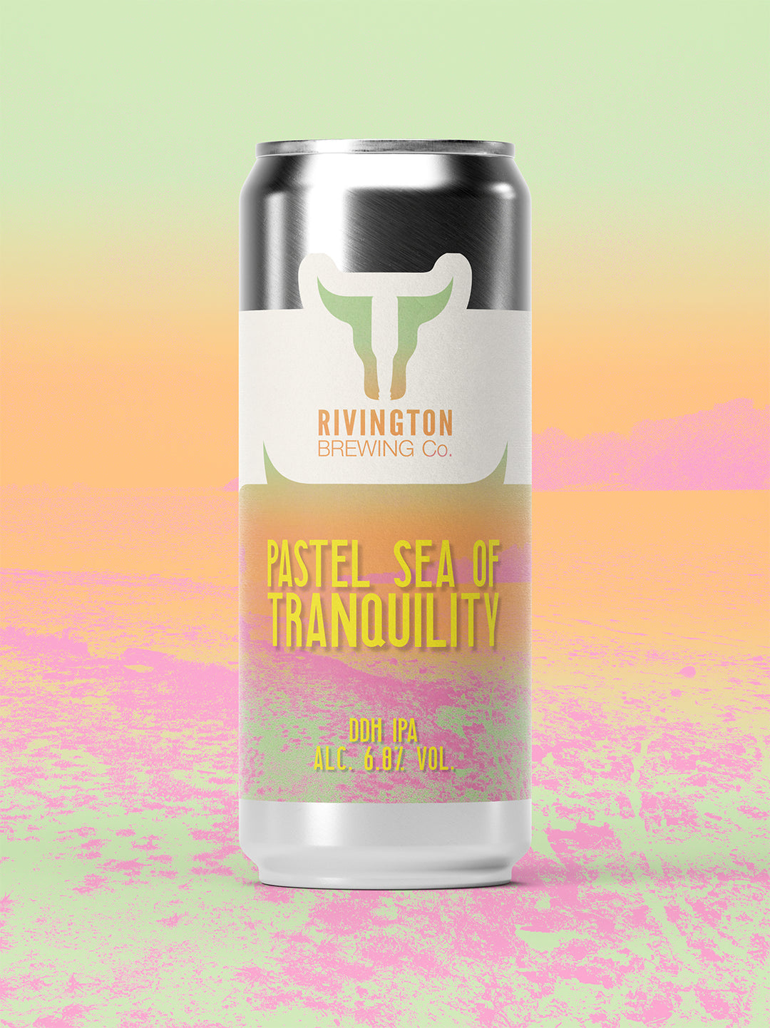 Pastel Sea Of Tranquility Rivington Brewing Co DDH IPA, 6.8%, 500ml Can